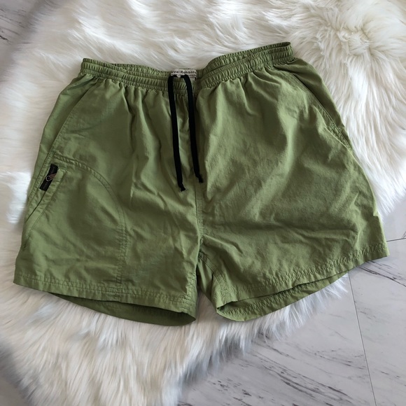 Royal Robbins Pants - Royal Robbins Green Drawstring Hiking Shorts